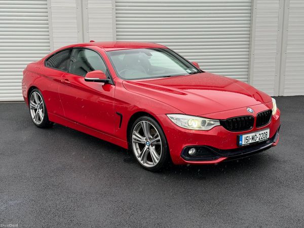BMW 4-Series Coupe, Diesel, 2015, Red