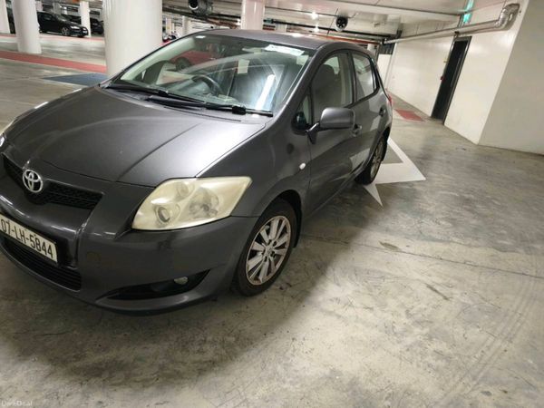Toyota Auris Hatchback, Petrol, 2007, Grey