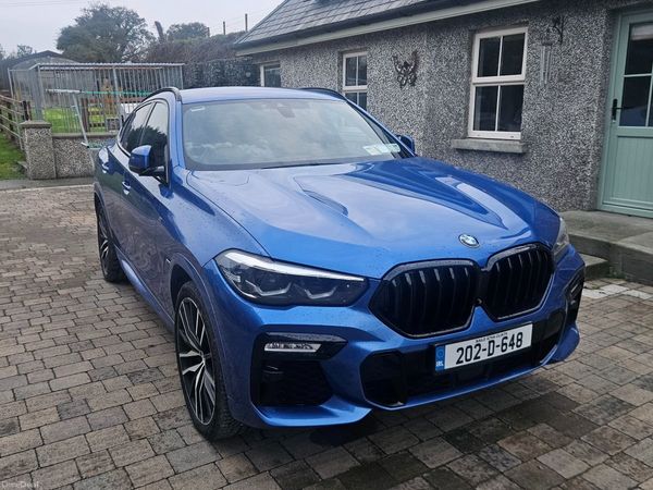 BMW X6 SUV, Diesel, 2020, Blue