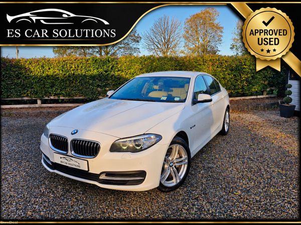 BMW 5-Series Saloon, Diesel, 2016, White