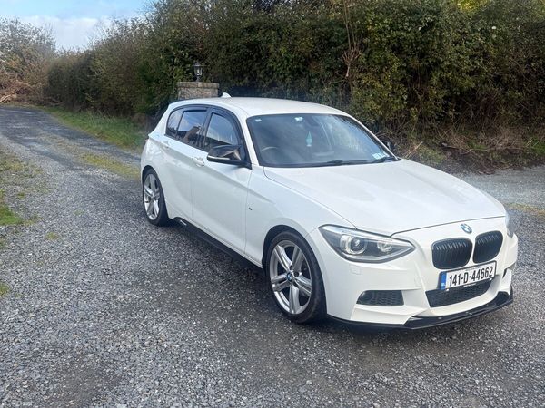 BMW 1-Series Hatchback, Petrol, 2014, White