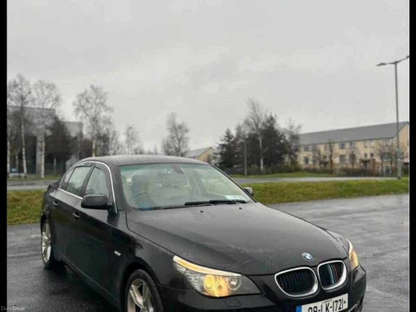 BMW 5-Series Saloon, Diesel, 2008, Black