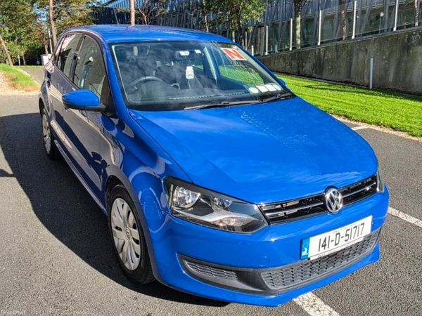 Volkswagen Polo Hatchback, Petrol, 2014, Blue