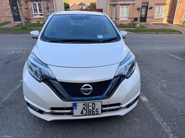 Nissan Note Hatchback, Petrol Hybrid, 2021, White
