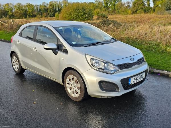 Kia Rio Hatchback, Petrol, 2012, Silver