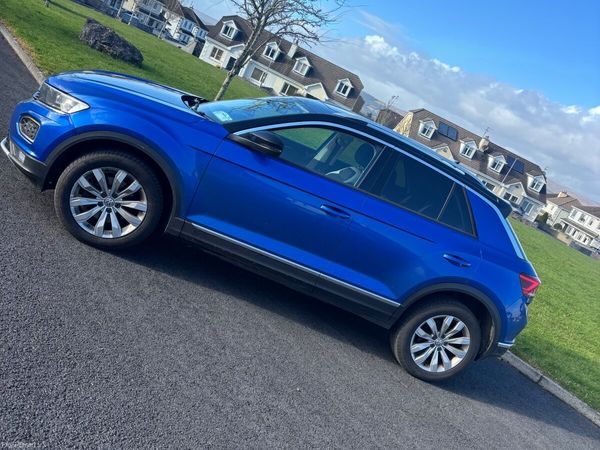 Volkswagen T-Roc SUV, Petrol, 2018, Blue