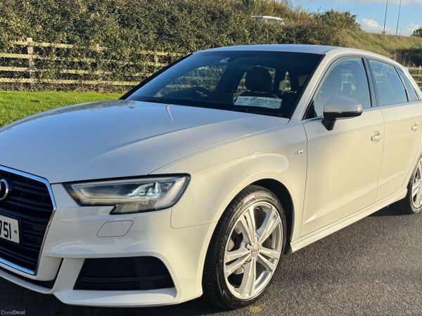 Audi A3 Hatchback, Diesel, 2017, White