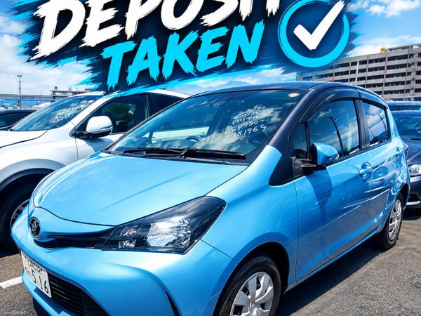 Toyota Vitz Hatchback, Petrol, 2016, Blue