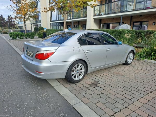 BMW 5-Series Saloon, Diesel, 2008, Silver