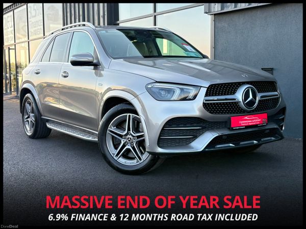 Mercedes-Benz GLE SUV, Diesel Plug-in Hybrid, 2022, Silver
