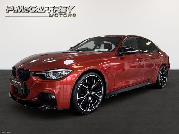 BMW 3-Series Saloon, Petrol Plug-in Hybrid, 2018, Orange