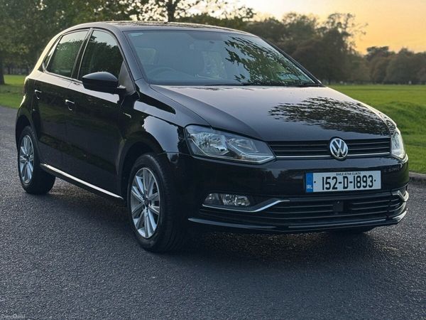 Volkswagen Polo Hatchback, Petrol, 2015, Black