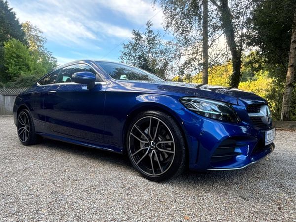 Mercedes-Benz C-Class Coupe, Diesel, 2021, Blue