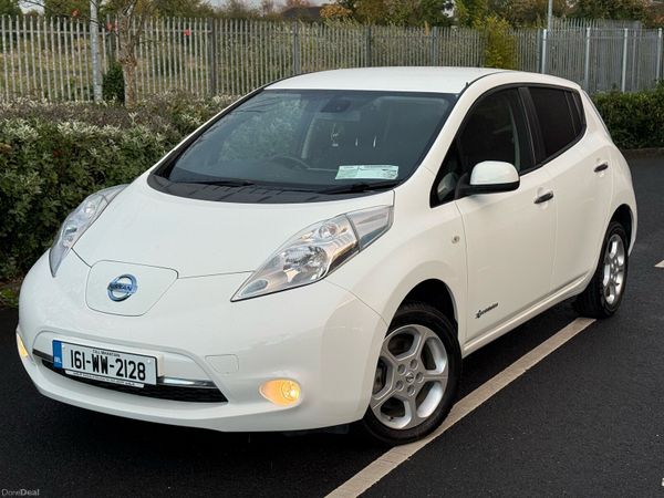 Nissan Leaf Hatchback, Electric, 2016, White