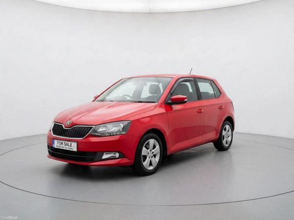 Skoda Fabia Hatchback, Petrol, 2018, Red