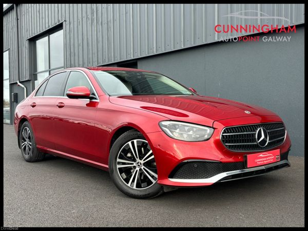 Mercedes-Benz E-Class Saloon, Diesel, 2021, Red