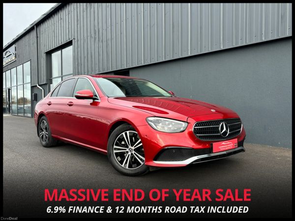 Mercedes-Benz E-Class Saloon, Diesel, 2021, Red