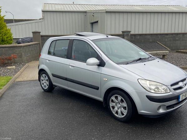 Hyundai Getz Hatchback, Petrol, 2007, Silver