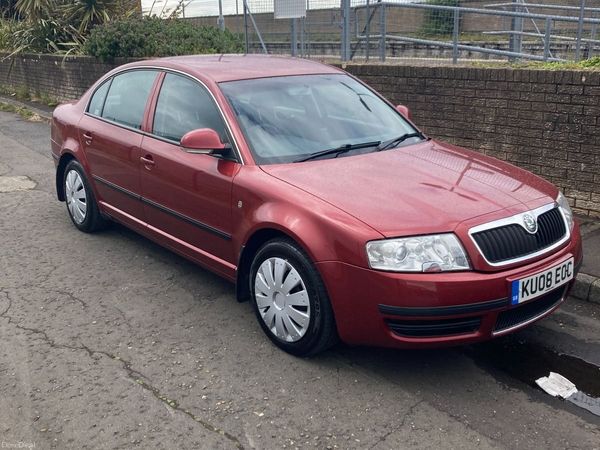 Skoda Superb Saloon, Diesel, 2008, Red