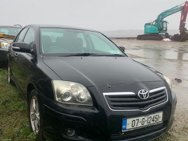 Toyota Avensis Hatchback, Diesel, 2007, Black