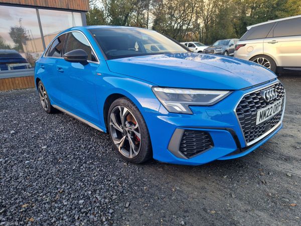 Audi A3 Saloon, Petrol, 2022, Blue