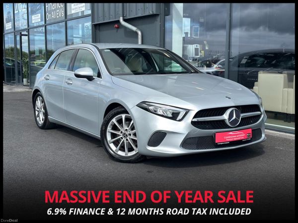 Mercedes-Benz A-Class Hatchback, Diesel, 2019, Silver
