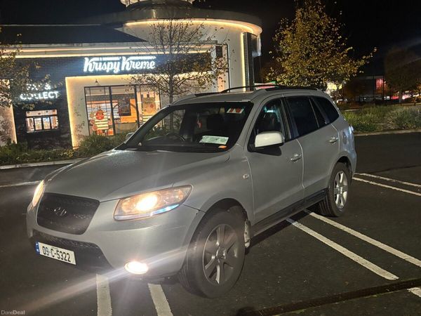 Hyundai Santa Fe SUV, Diesel, 2009, Silver