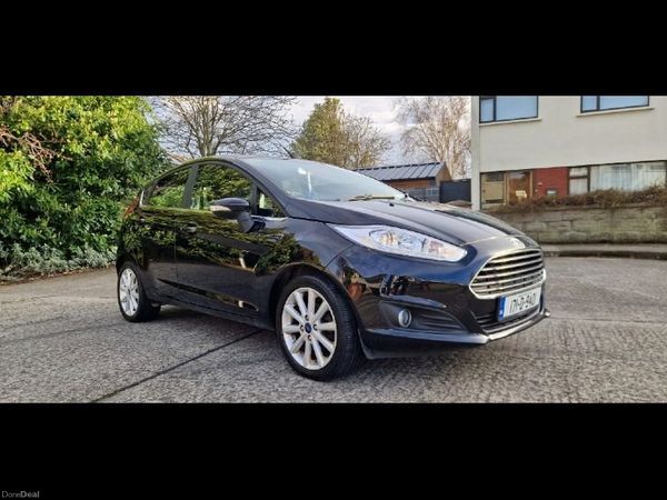 Ford Fiesta Hatchback, Petrol, 2017, Black