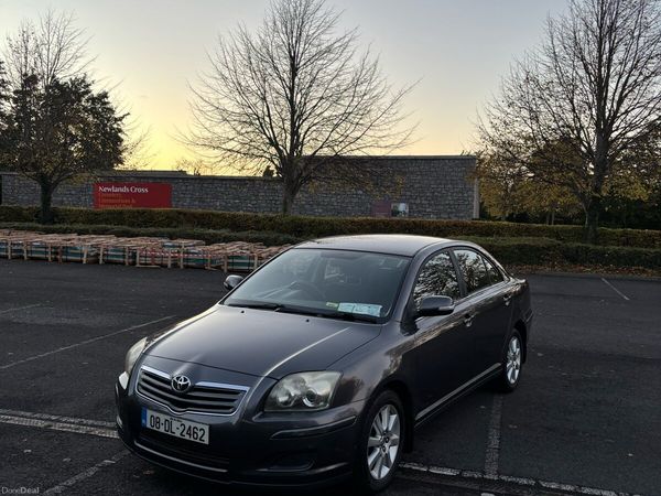 Toyota Avensis Saloon, Petrol, 2008, Grey