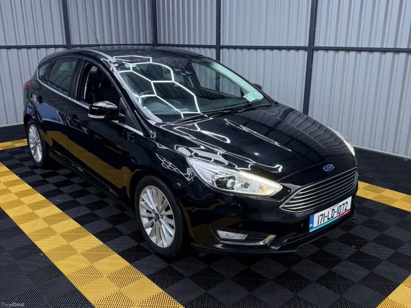 Ford Focus Hatchback, Diesel, 2017, Black