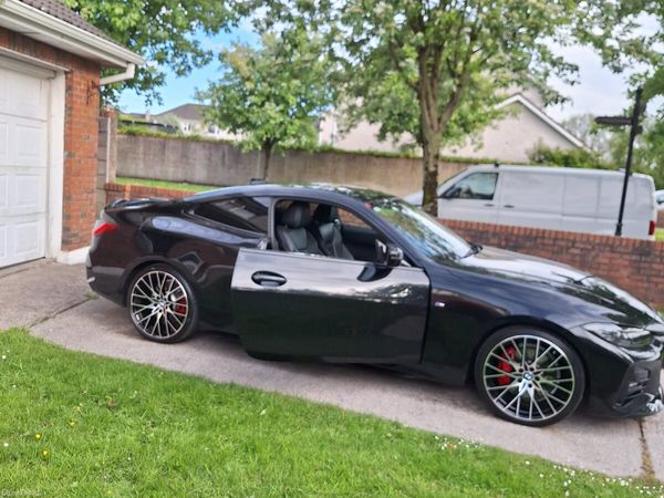 BMW 4-Series Coupe, Diesel, 2022, Black