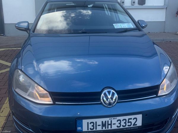 Volkswagen Golf Hatchback, Diesel, 2013, Blue