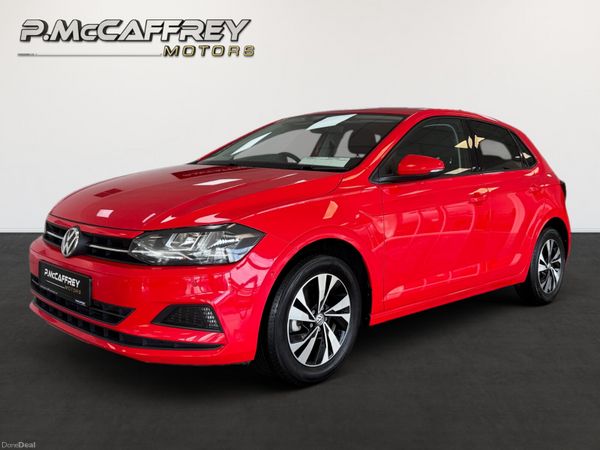 Volkswagen Polo Hatchback, Petrol, 2019, Red