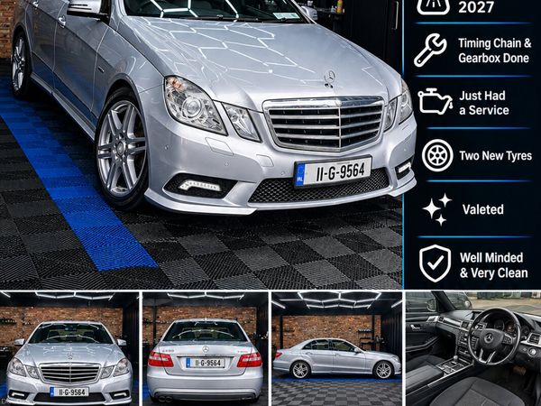 Mercedes-Benz E-Class Saloon, Diesel, 2011, Silver