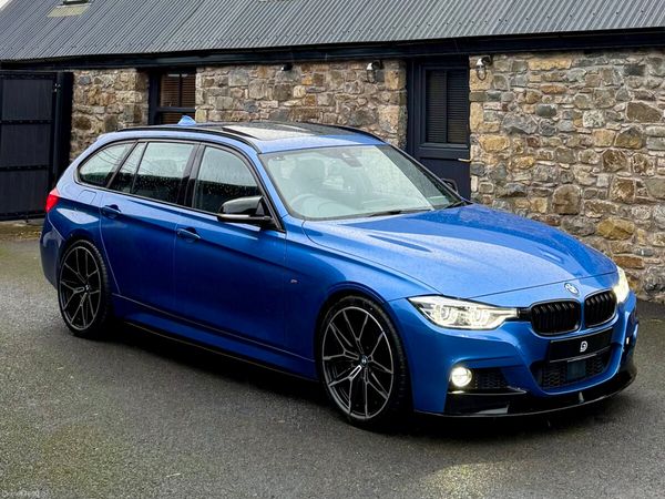 BMW 3-Series Estate, Diesel, 2016, Blue