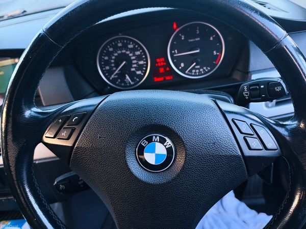 BMW 5-Series Saloon, Diesel, 2008, Black