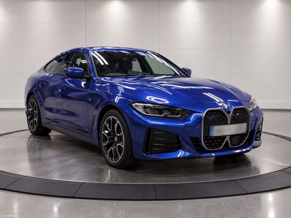 BMW i4 Hatchback, Electric, 2024, Blue