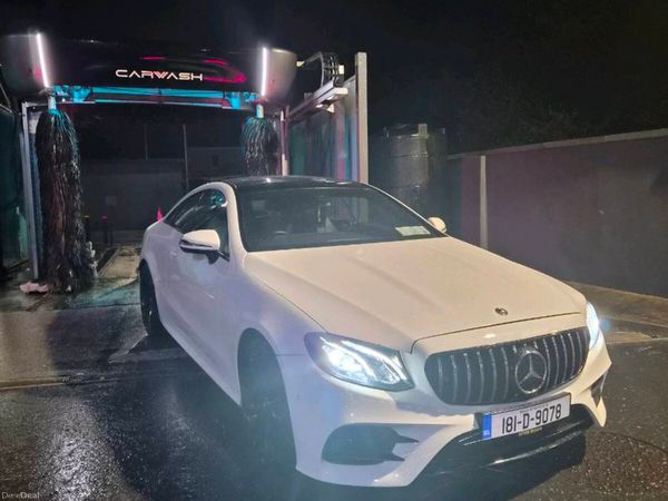 Mercedes-Benz E-Class Coupe, Diesel, 2018, White
