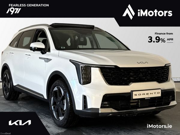 Kia Sorento SUV, Petrol Plug-in Hybrid, 2027, White