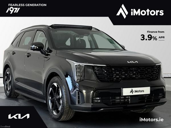 Kia Sorento SUV, Petrol Plug-in Hybrid, 2027, Black