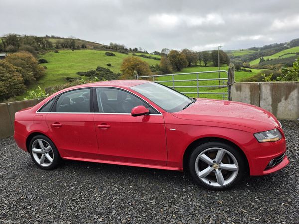 Audi A4 Saloon, Diesel, 2011, Red