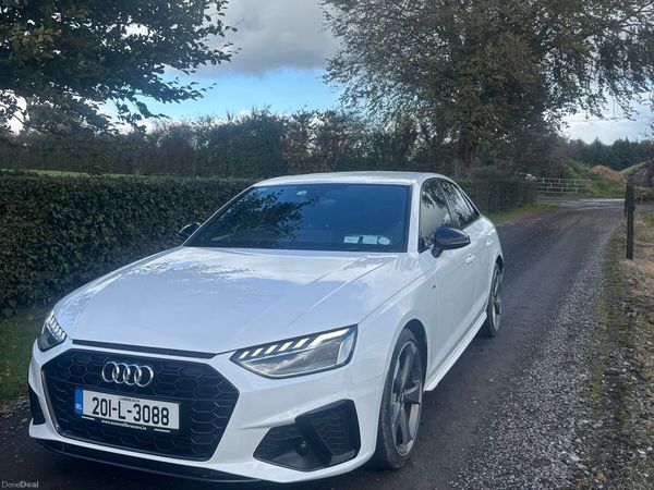 Audi A4 Saloon, Diesel, 2020, White