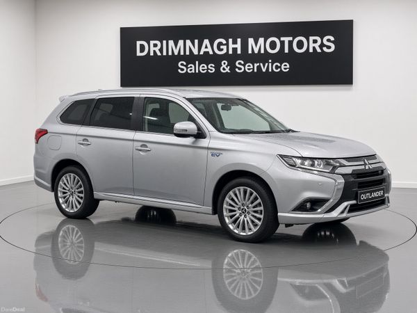 Mitsubishi Outlander SUV, Petrol Plug-in Hybrid, 2018, Silver