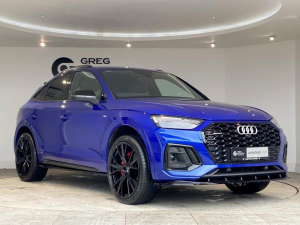 Audi Q5 SUV, Petrol Hybrid, 2023, Blue