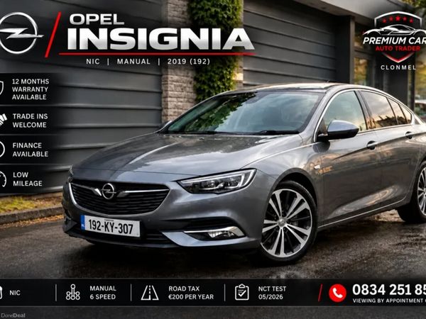 Opel Insignia Hatchback, Diesel, 2019, Grey