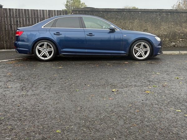 Audi A4 Saloon, Diesel, 2016, Blue