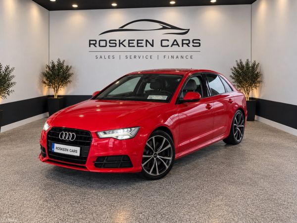 Audi A6 Saloon, Diesel, 2017, Red