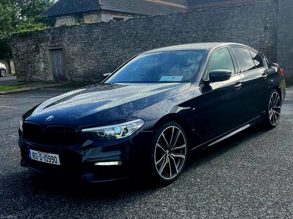 BMW 5-Series Saloon, Diesel, 2018, Black