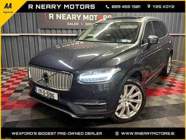 Volvo XC90 SUV, Petrol Plug-in Hybrid, 2017, Grey