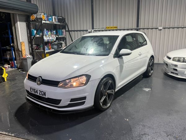 Volkswagen Golf Hatchback, Diesel, 2014, White